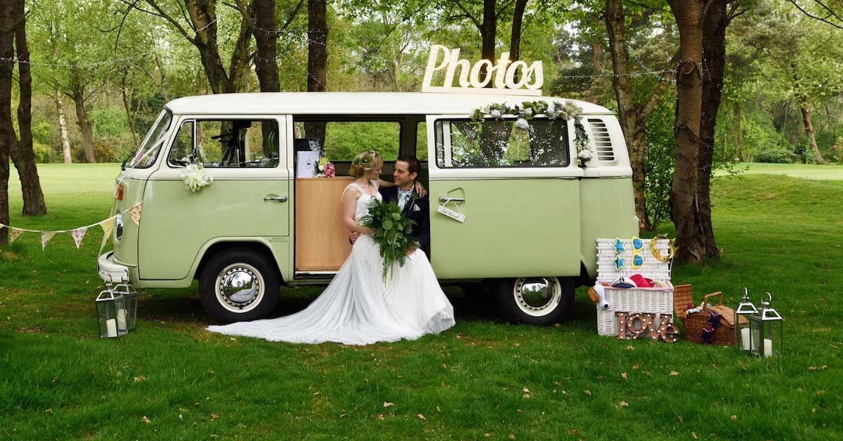 Vintage VW Camper Mobile Photo Booth