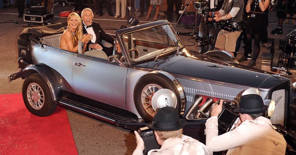 Beauford wedding car on Strictly Come Dancing