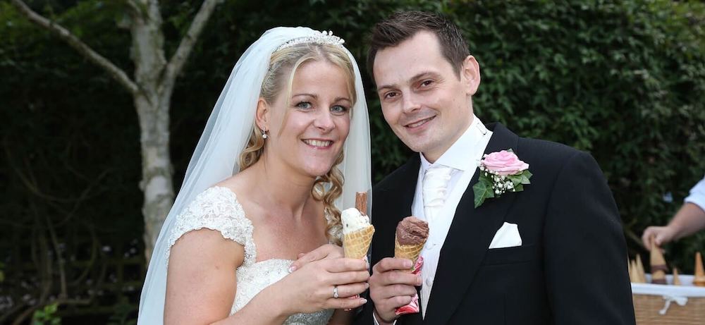 Paul Scott and his wife Charlotte from The Wedding Car Hire People