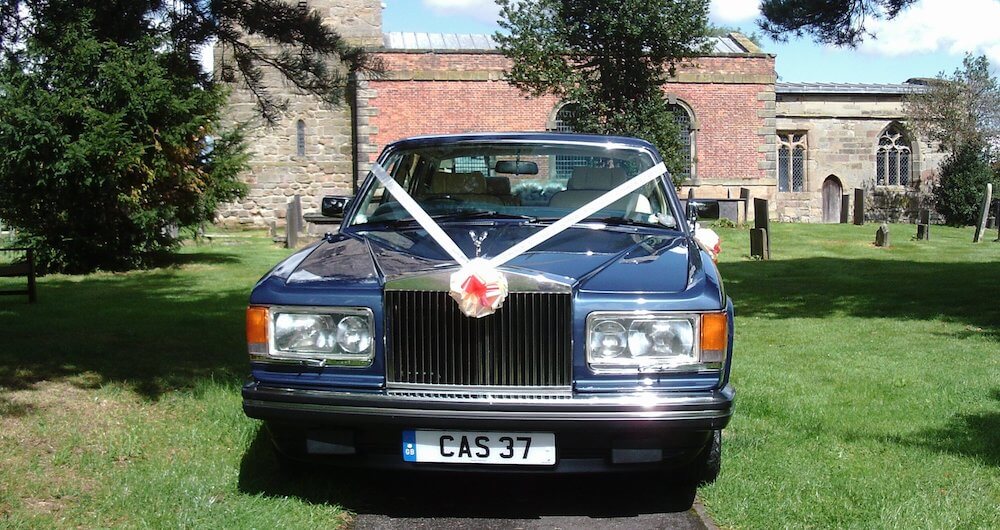 Rolls Royce Silver Spirit wedding car